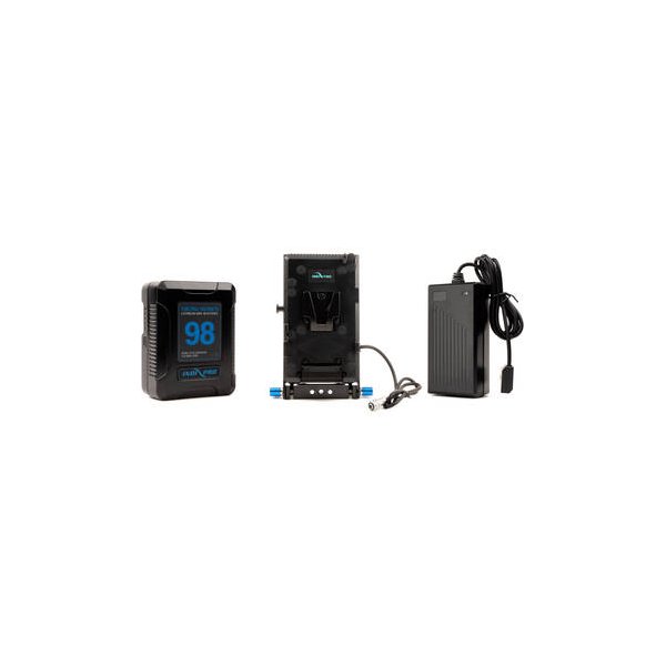 IndiPRO Tools 98Wh V-Mount Battery and Complete Power Kit for BMPCC 6K/4K