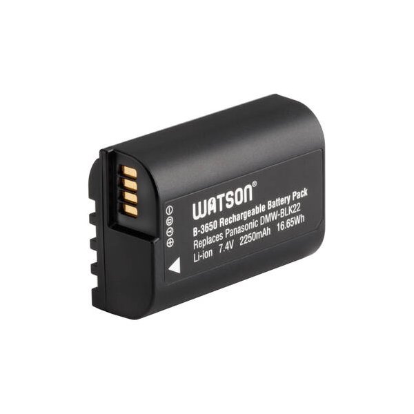 Panasonic DMW-BLK22 Lithium-Ion Battery (7.2V, 2200mAh)