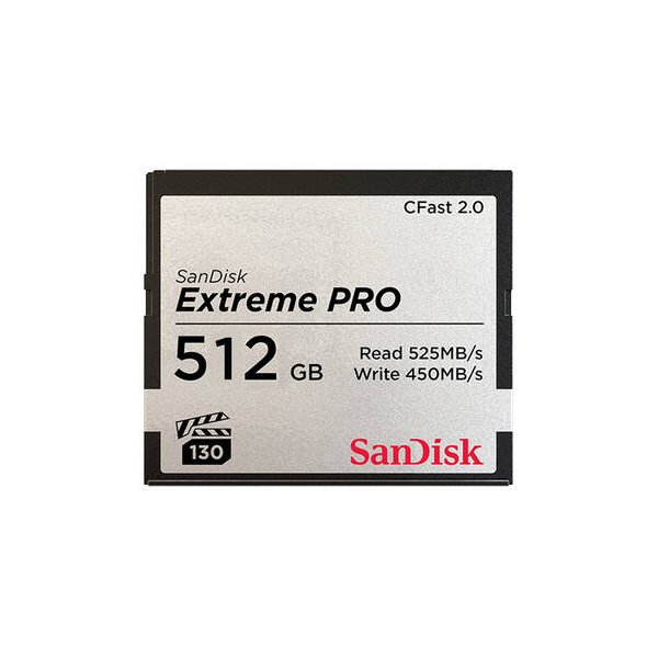 SanDisk 256GB Extreme PRO CFast 2.0 Memory Card