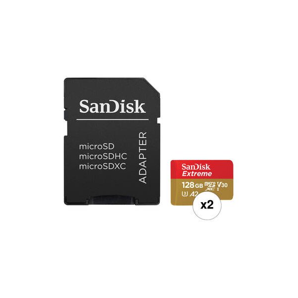 SanDisk 512GB Extreme UHS-I microSDXC Memory Card with SD Adapter