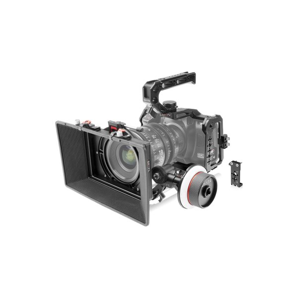 SHAPE Cage with Top Handle Kit, Matte Box & Follow Focus for Blackmagic Cinema Camera 6K, 6K Pro & 6K G2
