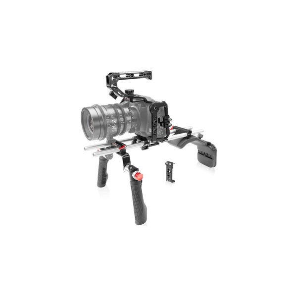 SHAPE Cage with Shoulder Mount & Top Handle for Blackmagic Cinema Camera 6K, 6K Pro & 6K G2