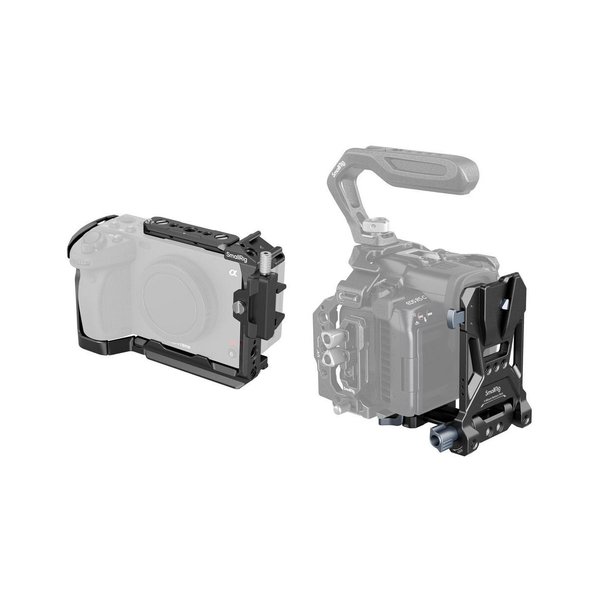 SmallRig 4183B Camera Cage Kit with V-Lock Battery Plate for Sony FX30 and FX3