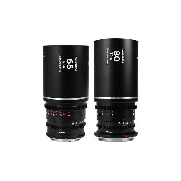 Venus Optics Laowa Nanomorph S35 Anamorphic Prime 3-Lens Bundle (FUJIFILM X, Silver Flare)